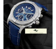 HK1367 BREİTLİNG 1884 CHRONOMTRE CERTİFİE METAL KORDON